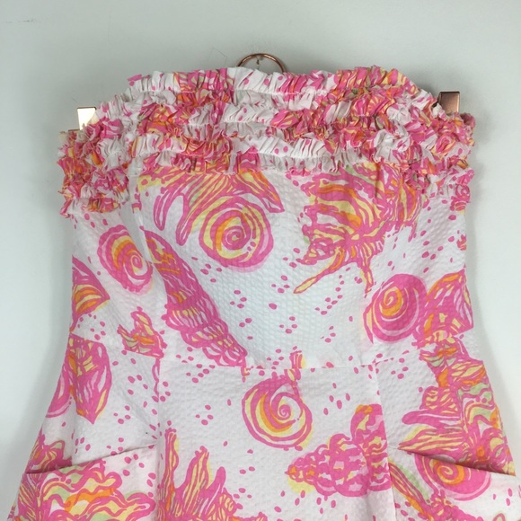 Lilly Pulitzer Ferra Dress Sz 4 xx8L - Picture 7 of 8